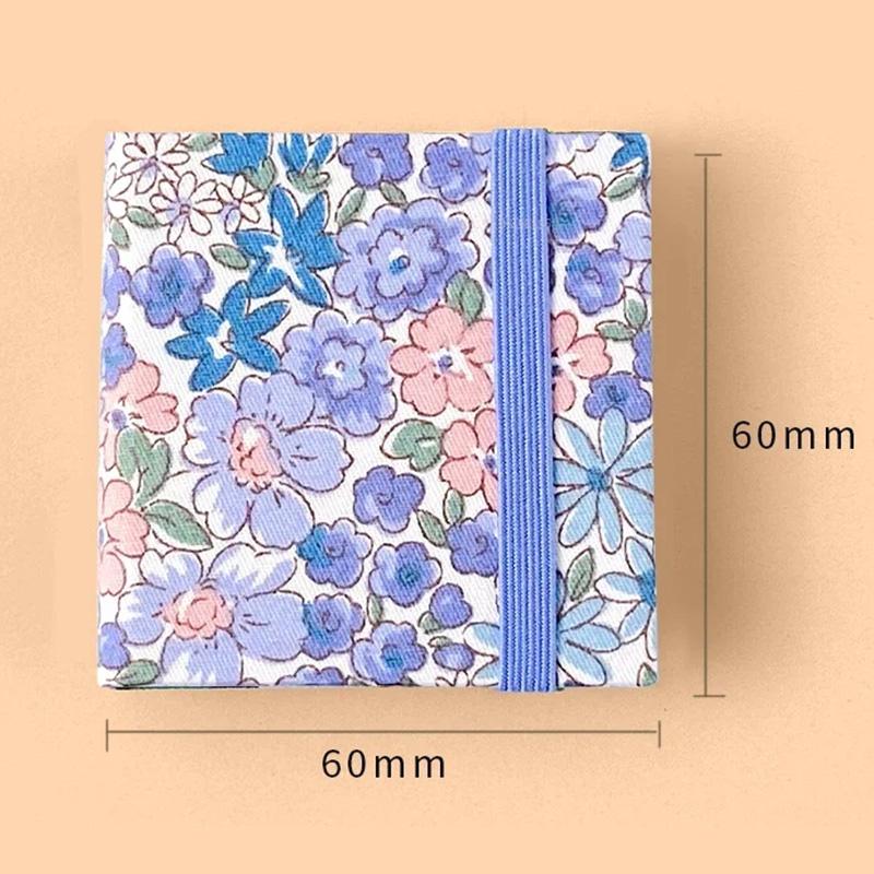 Korean Style Cute Mini Fabric Watercolor Book Acid Free Paper Portable Travel Hand-painted Creative Watercolor Art Drawing Book