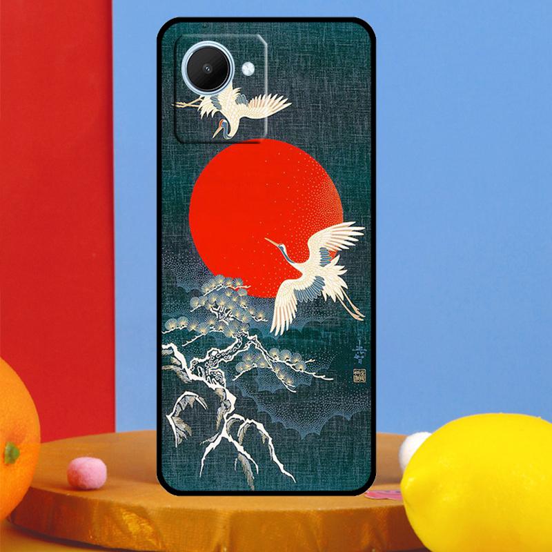 Japanese Style Art Japan For Realme 12 9 10 11 Pro Plus C67 C55 C53 C51 C35 C33 C30 C25s C21Y C31 GT5 GT Neo 6 Case