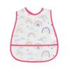 Waterproof Cartoon Baby Bib - Adjustable EVA Cotton Feeding Bib for Boys & Girls