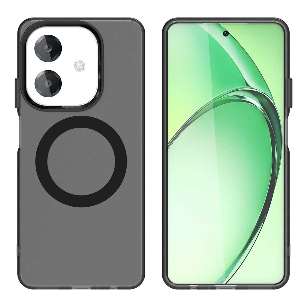 Magsafe Matte Phone Case For Oppo A5 5G A3 5G/4G (2024) A3x 4G Protective Case Magnetic Wireless Charging Shockproof Back Cover
