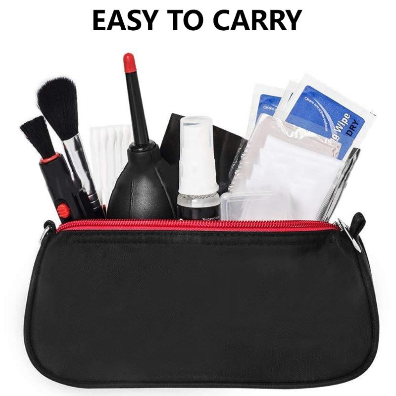 Camera Cleaning Kit With Sensors Cleaner, Air Blower, Lens Pen, and Detailing Brush for Photography Enthusiasts