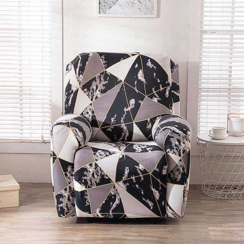 1/2/3 Seater Recliner Sofa Cover Elastic Jacquard Armchair Chair Cover for Living Room Cheap Relax Slipcover Protector