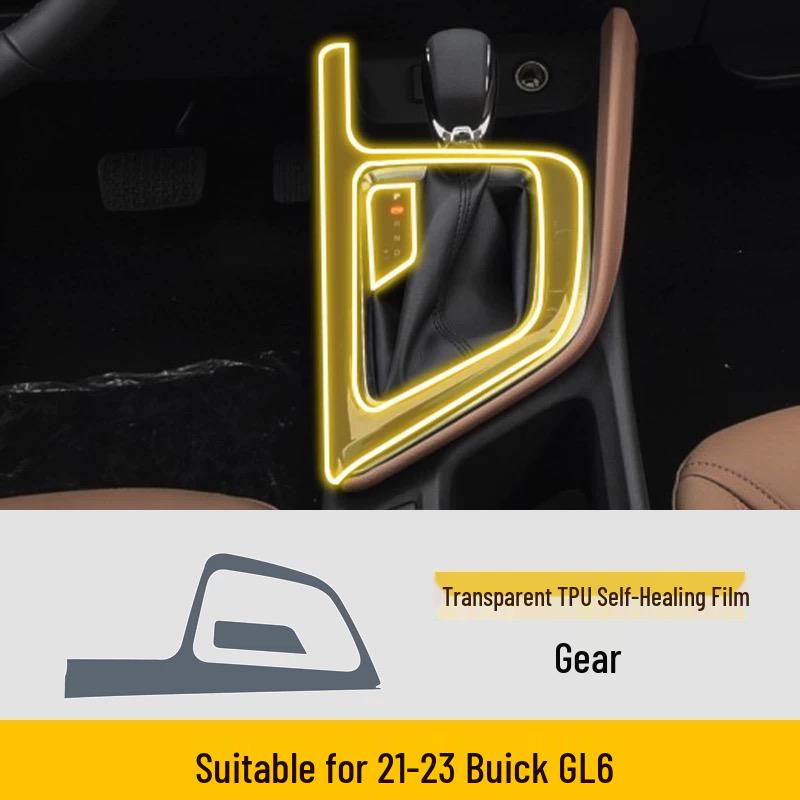 Buick GL6 Interior Protection & Gear Shift Decorative Sticker TPU