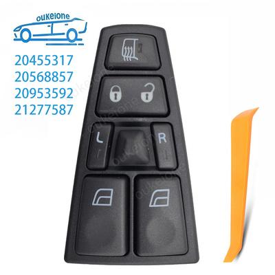 Für Volvo LKW FH12 VN VNL VNM 2004 2005-2012 Elektrischer Fensterheber Schalter Hauptbedienknopf 20455317 20568857 20953592