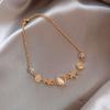 Trendy Opal Star Bracelet Ins Cool Style Minimalist Jewelry for Women Best Friend Gift Student Accessory