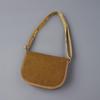 Retro Canvas Saddle Shoulder Bag - Women's Underarm Hobo Style