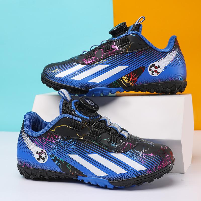 Football Shoes Men's Children's Student Rotating Button Football Shoes Broken Nails Training Shoes Football Children's Football Shoes