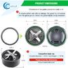 Gasket Replacement Rubber Ring Seal Rings Gaskets Part for Nutribullet Replacement Parts Accessories Blender 900 Series 600W and 900W