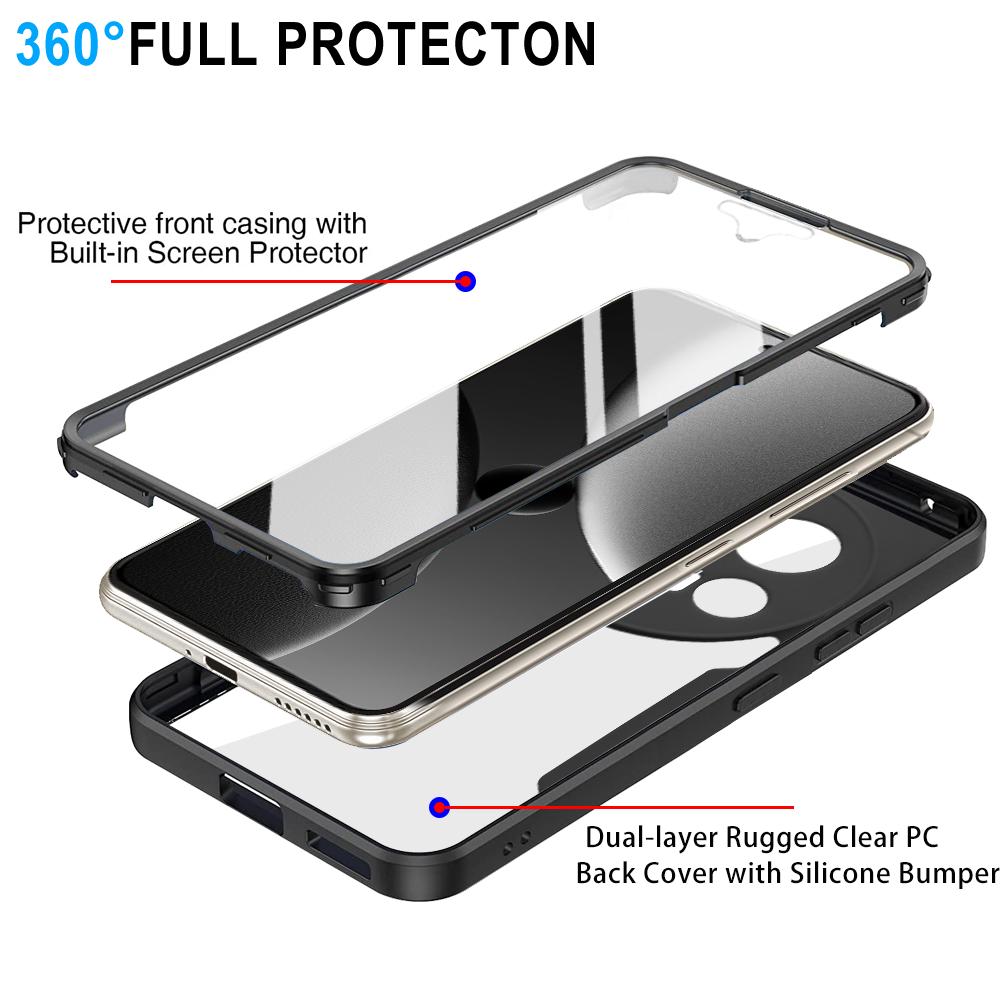 Funda For Xiaomi 15 Ultra Case 360 Full Protection Cover For Xiaomi Mi 15 Xiaomi15 Ultra Clear Screen With Silicone Bumper Coque