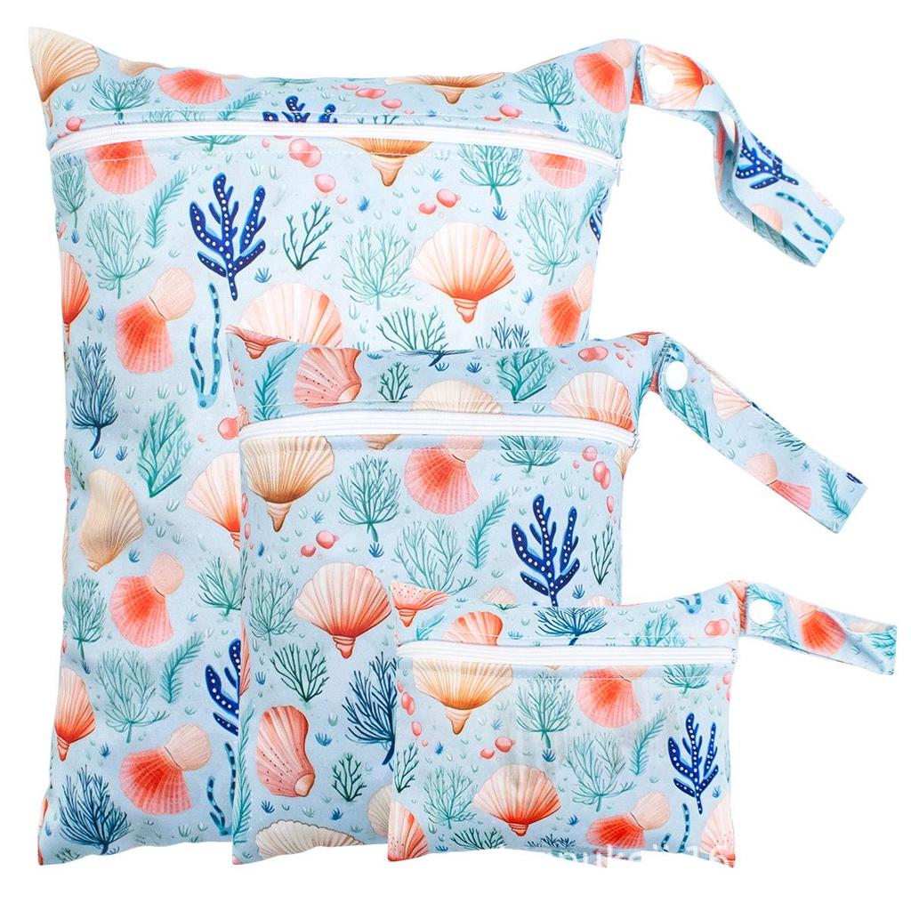 Waterproof Baby Diaper Bag - Portable, Washable, Travel-Friendly Storage Bag