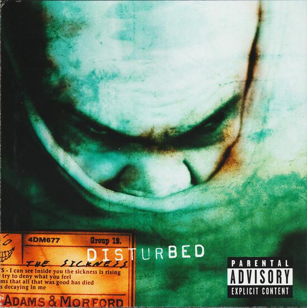 

CD DISTURBED - The Sickness 74321702672 Giant Records 2000 Europe Rock Used