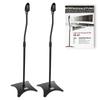 Dna Ss 1 Set Set 2 Stativi Stand Supporti Per Altoparlanti Casse Regolazione 68-110 Cm