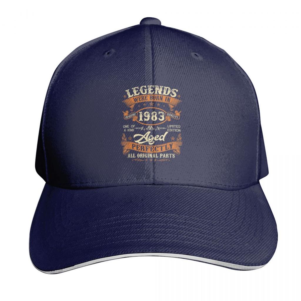 th Birthday Vintage Born In   Years Old Gifts Unisex Baseball Cap Wild Ball Hat designer cap black For Women  Unisexs