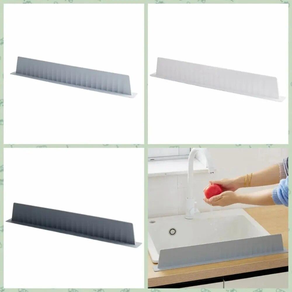 With Suction Cup Sink Splash Guard Guard Baffle Splash-Proof Prevent Water Sink Baffle Silicone Heightening Kitchen Sink