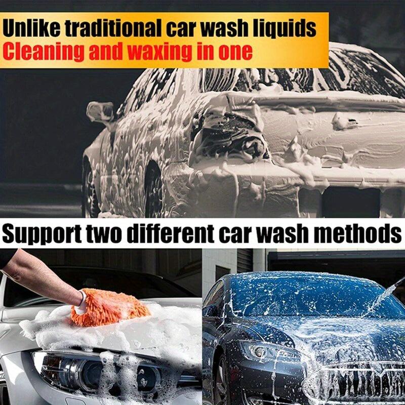 300ml Concentrated Car Wash Liquid Auto Foam Wash Wax Super Foam Automotive Shampoo Vehicle Cleaner for Car Washing Supplies