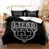 Rammstein Bettwäsche Set Einzelbett Twin Full Queen King Size Bettwäsche Set Erwachsener Kind Schlafzimmer Bettbezug Sets 3D Anime Bettlaken Set