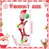 Christmas Inflatables Climbing Santa Claus Outdoor Decorations 8ft Unique Props for Lawn