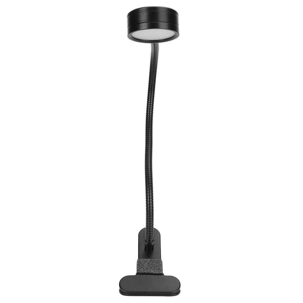 USB Desk Lamp 360 Degrees  Angle Adjustable Clip On Gooseneck Reading Light for Office Bedroom