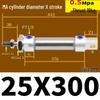 Corrosion Resistant Stainless Steel Pneumatic Cylinder 16-40mm/50-150mm