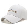 NORTHWOOD Letter Baseball Caps Cotton Women Dad Hats Embroidery Men's Snapback Trucker Cap