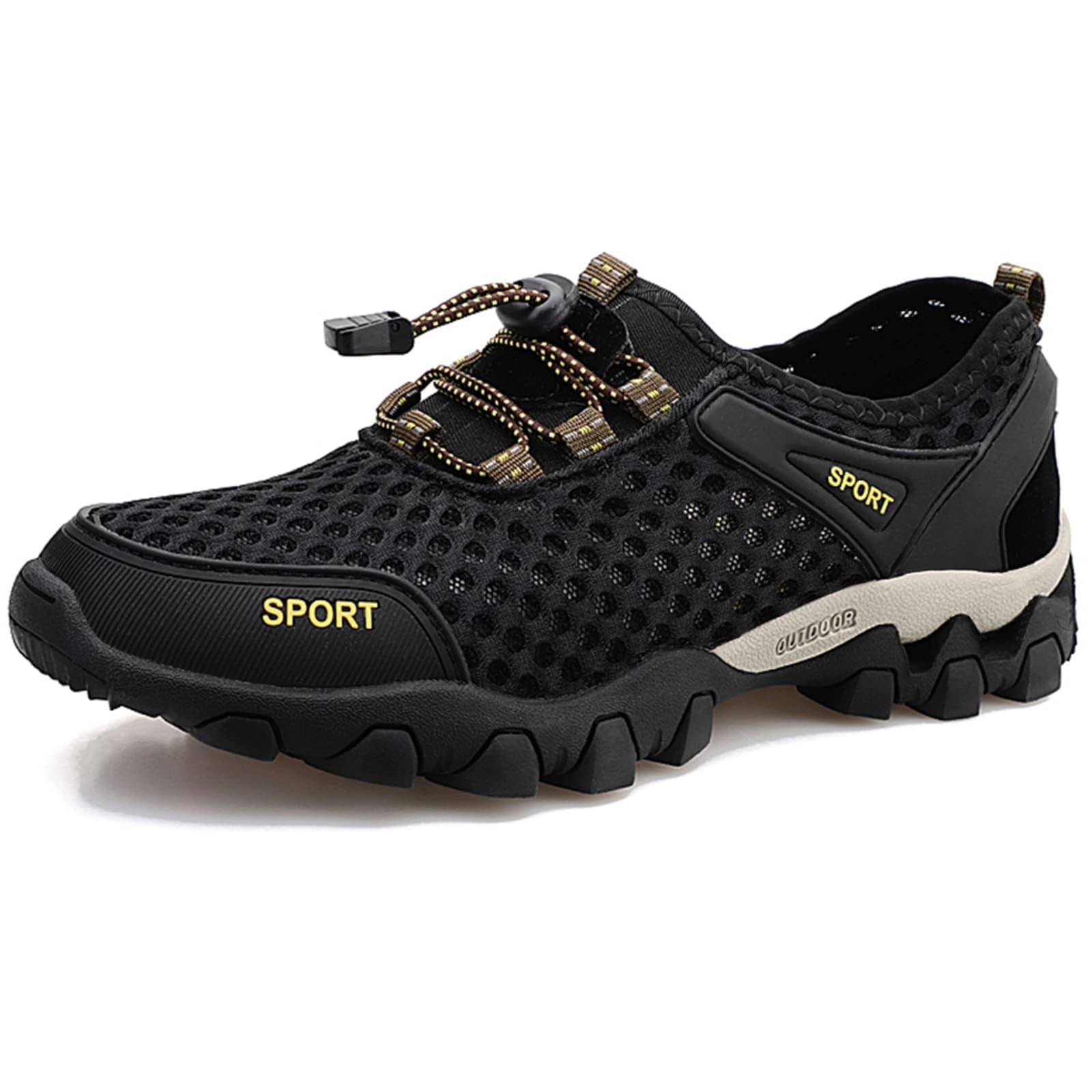 

SOARHOPE Wading Shoes for Mountain Rocky Summer Streams, Fishing, Reefs, Ocean, Water, Surf, Fishing, Areas, Lightweight, Non-Slip, Quick-Drying,