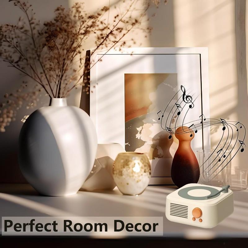 

Ретро Bluetooth-динамик, Bluetooth-динамик в старомодном классическом стиле, портативный Bluetooth-динамик для домашнего декора офиса, винтажный Bluetooth-динамик