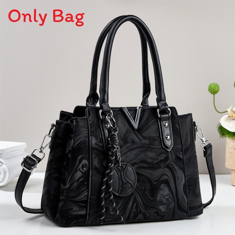 Urban Minimalist Pu Leather Tote Bag For Daily Use With Multiple Pockets For Women