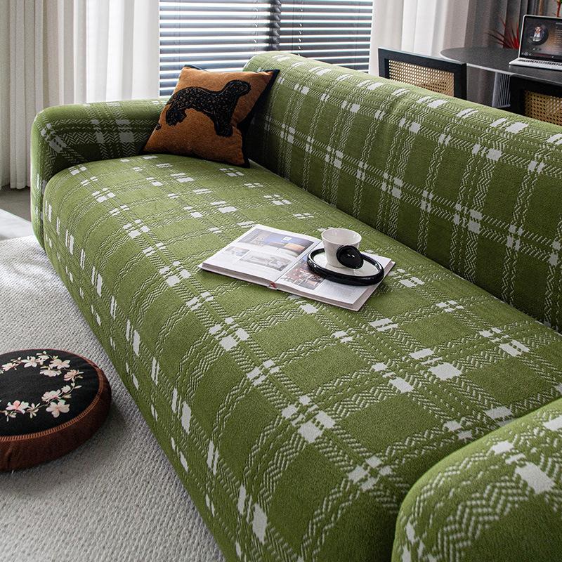 

Sofa Cover Anti Cat Scratch New Four Season Universal Living Room Sofa Cover All Inclusive Universal Cover All in One Anti Slip 90-140cm
