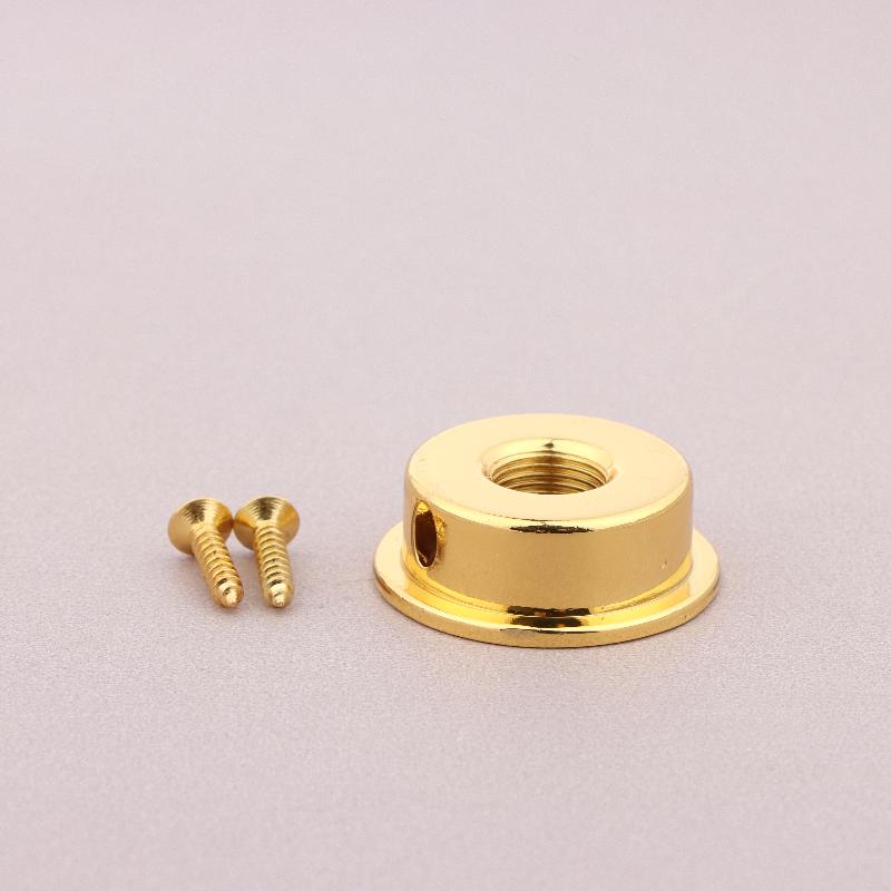 Round Socket Electric Guitar Audio Output Jack Plate Socket Guitar Jack Electric Bass Output Guitar Accessories