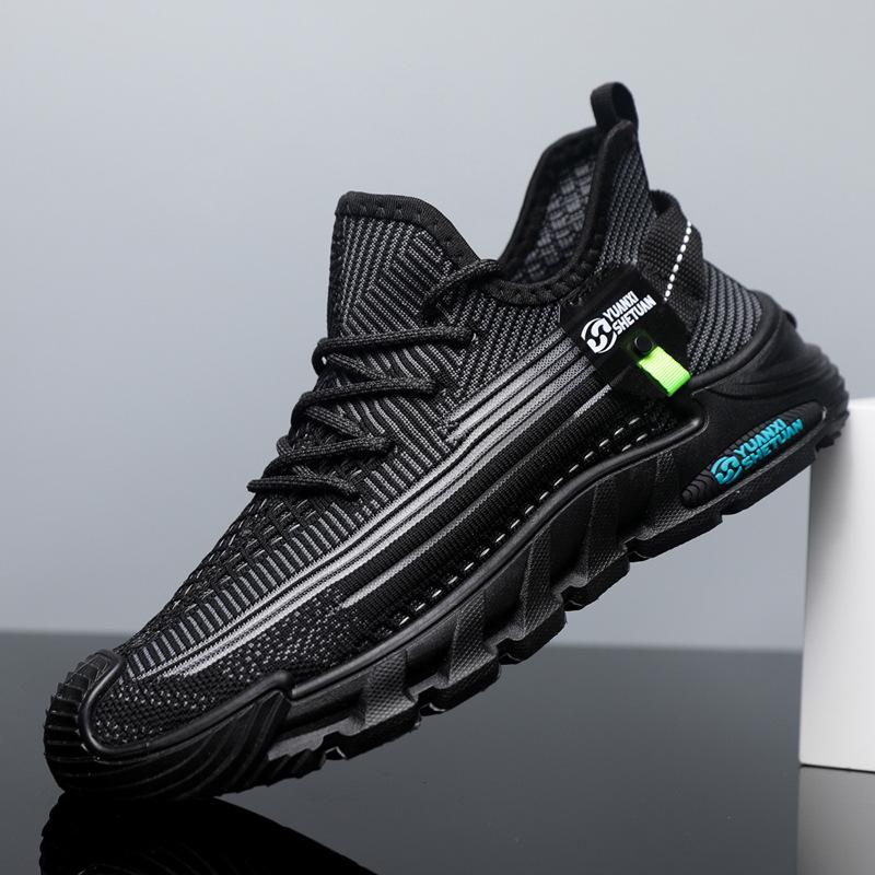 Fashion Shoes for Man 2024 Trend Athletic Running Tennis Travel Sneakers Lace Up Mesh Breathable Outdoor Hiking Sports Casual Shoes