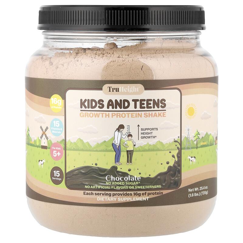 Shake Proteic pentru Creștere, Pentru Copii 5+, Ciocolată, 750 ml (720 g)
