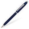 Official CROSS Century 2 Ballpoint Medium Translucent Blue Lacquer Polished Officially Imported Pen, Nib, Chrome, AT0082WG-158,