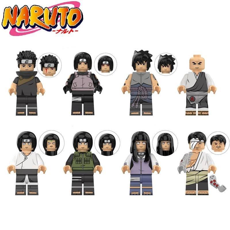 Kdl802 Anime Ninja Building Block Figures Set With 38 To 50 Colorful Pieces For Kids