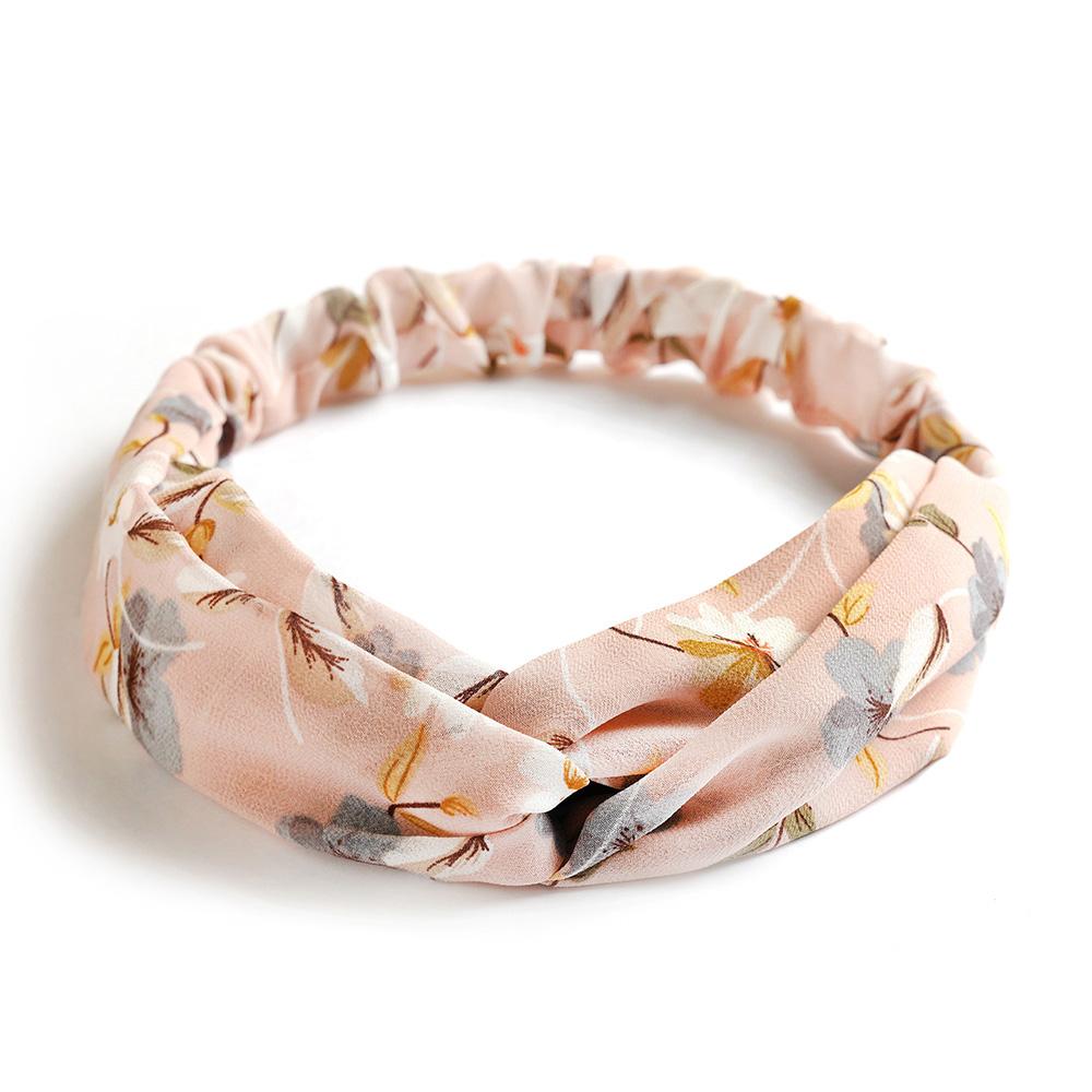 Fashion Women Girls Summer Bohemian Hair Bands Print Headbands Vintage Cross Turban Bandage Bandanas HairBands Hair Accessories