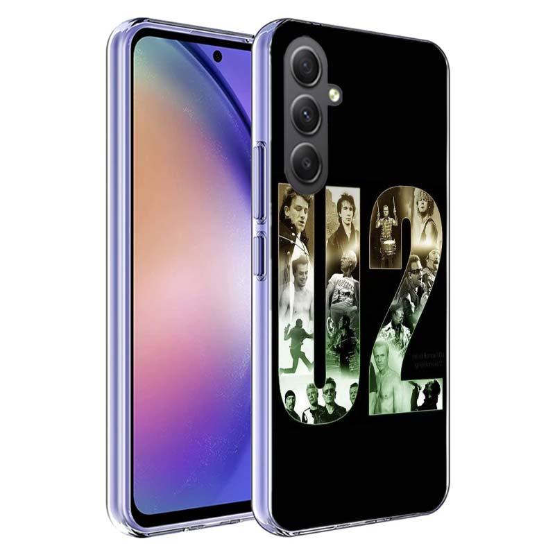 

Band U2 Phone Case for Samsung A17 A37 A57 A07 A16 A26 A36 A56 A06 A02S A12 A22 A32 A52S A04S A14 A24 A34 A54 A03 A13 A33 A53 Ga Samsung A01