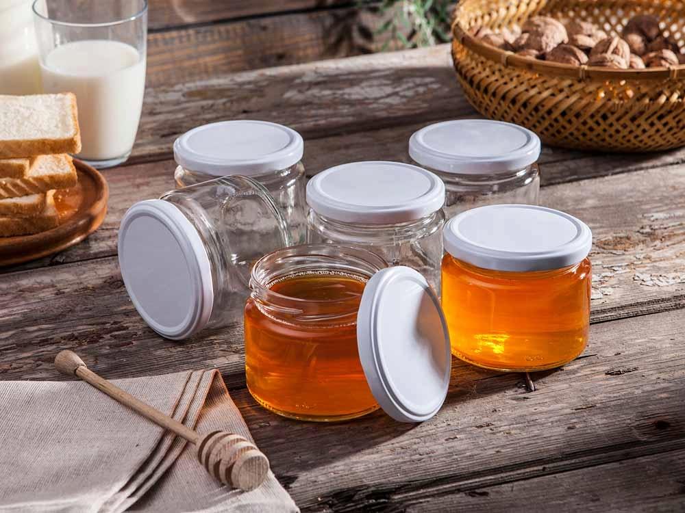 Glass Jars For Preserves With Lids