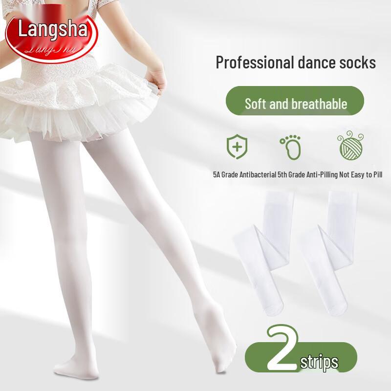 LANGSHA Girls' Thin Dance Tights