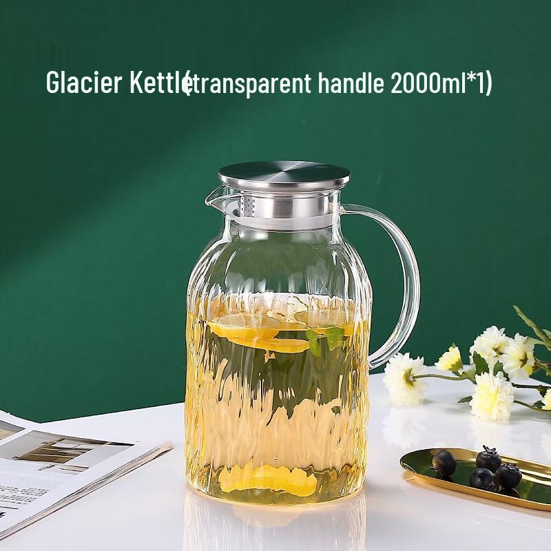 Ting Le High Borosilicate Glass Cold Water Kettle