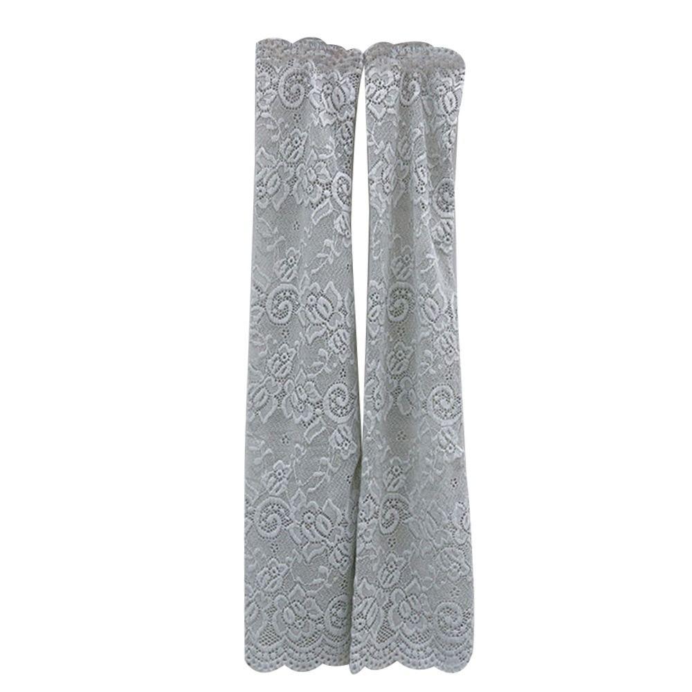 1Pair Lace Summer Arm Sleeves Anti-Sun Protection Arm Cover for Driving Running Basketball Football Golf