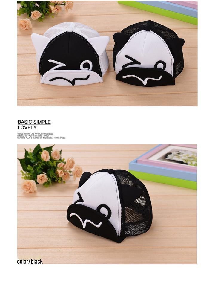 Korean Style Baby Mesh Baseball Cap - Trendy & Breathable Sun Hat for Infants & Toddlers
