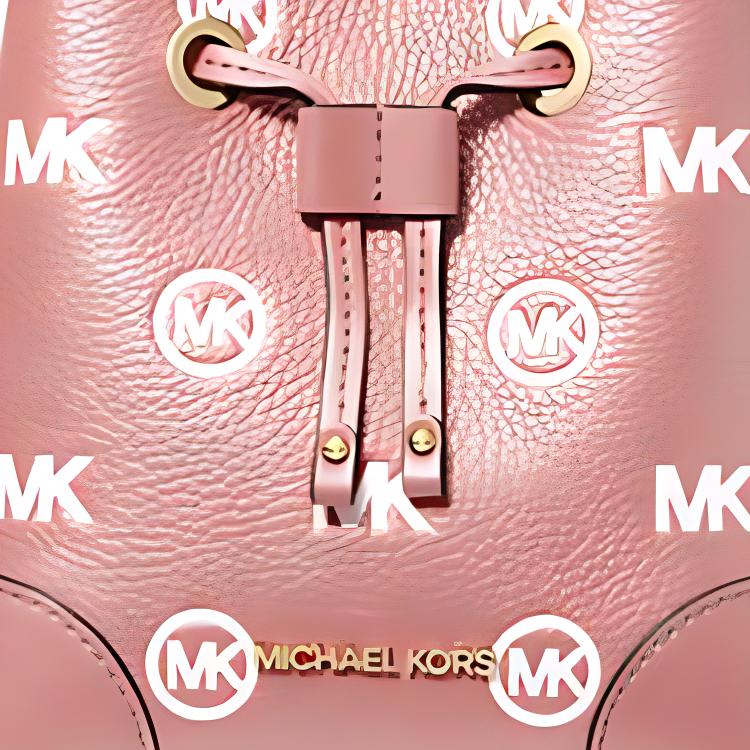 New MICHAEL KORS Mercer Leather Bucket Bags Shoulder Bag Crossbody Bag Handbag Small Size Women's Pink 35F3GM9M1L-664