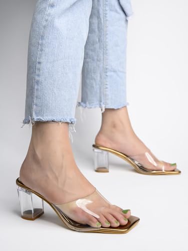 Shoetopia Girls Toy Copper Heeled Sandal - 5 Uk (Girls-Toy-Copper) 3 UK