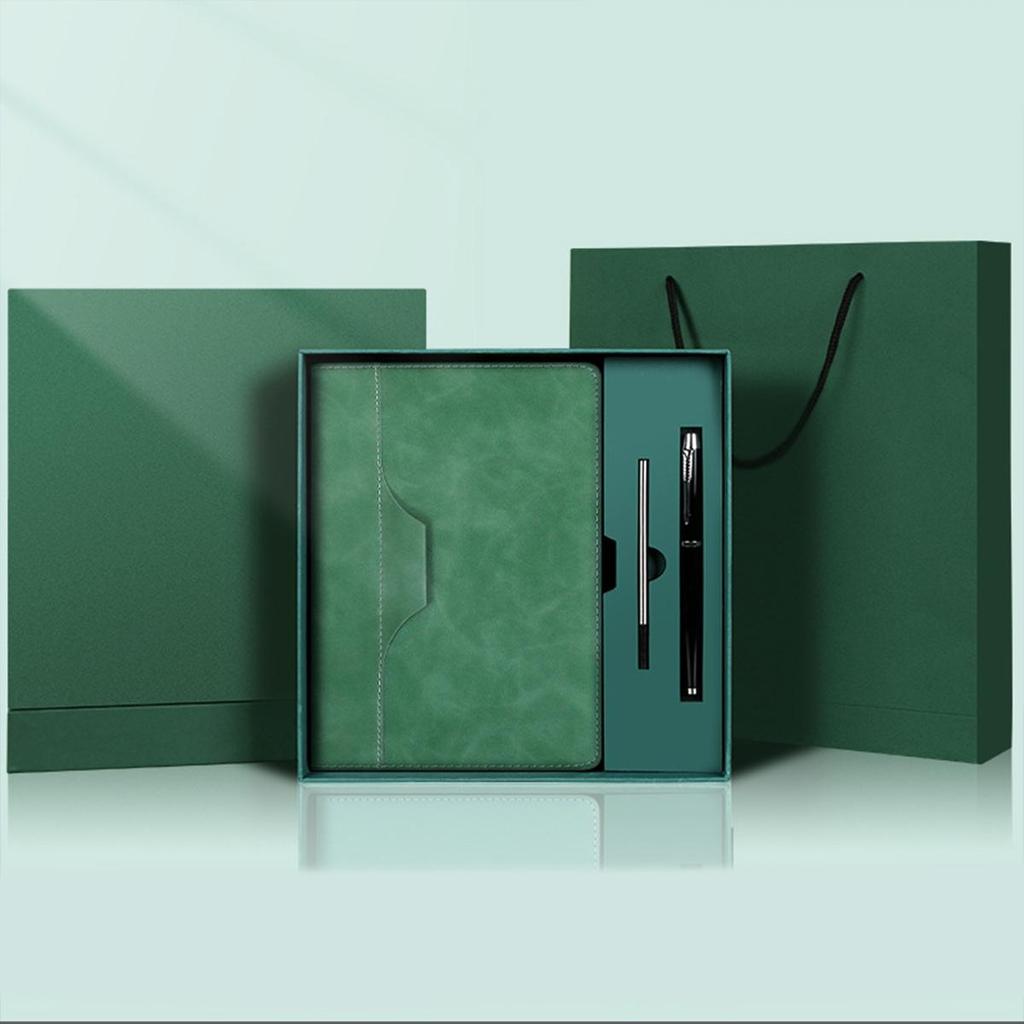 (Logo engraving possible) A5 leather student notebook, diary, work notebook, business meeting record book, subject notes, handbook