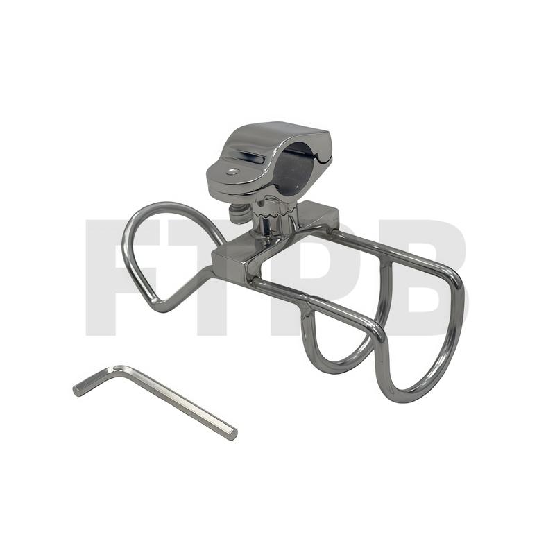 316 Stainless Steel Fishing Rod Rack Holder Pole Bracket Support Base Pole Clamp Boat Hardware Marine Boat Accessories Thickened