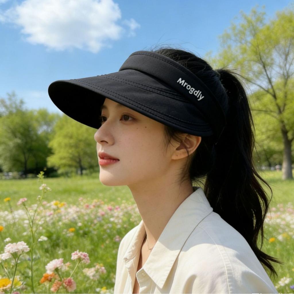 Sunshade Empty Top Hat Children Breathable Sunshade Sunscreen Hat Outdoor Cycling Sports Versatile Sun Hat