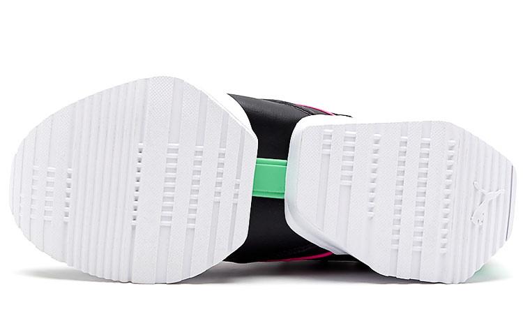 Scarpe da Ginnastica da Donna PUMA Muse Maia Street 1 Basse Scarpe da Corsa Nero/Verde Donna