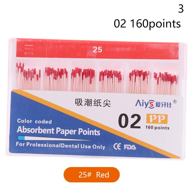 1 Коробка Стоматологічні Абсорбуючі Паперові Пункти Стерильні Змішані Розміри 02 04 06 Конусність 15-40 Стоматологічні Матеріали Ендодонтія Паперові Кінчики