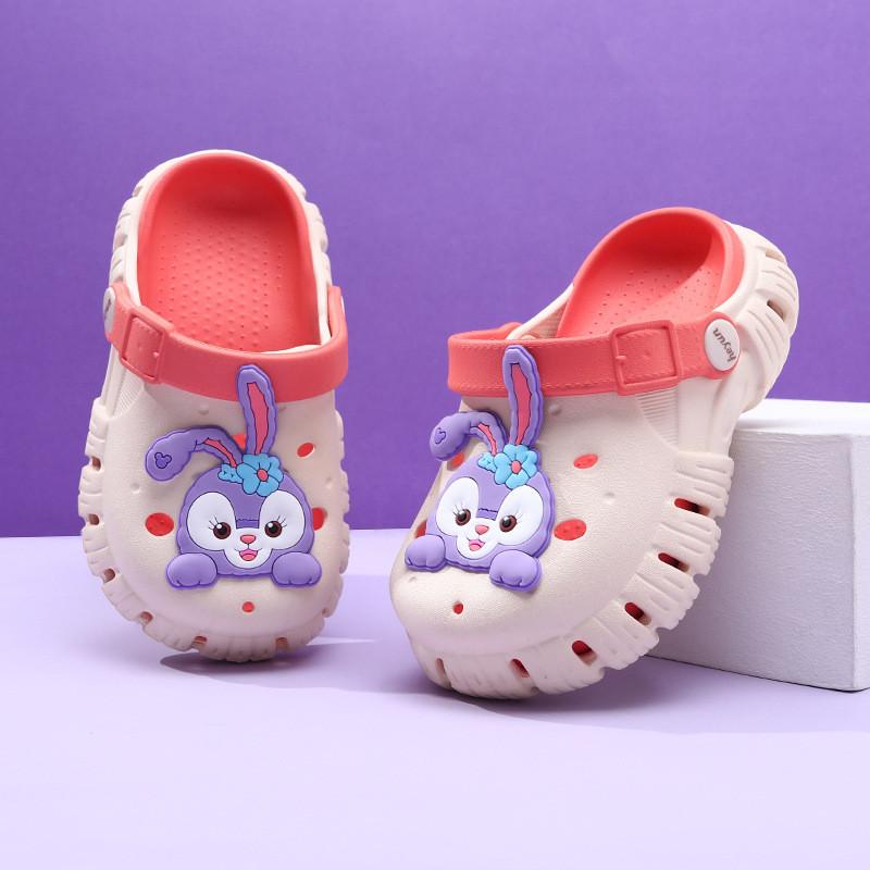 Girls Fun Clogs Cartoon Style Breathable Non Slip Eva Summer Shoes Available In Multiple Sizes