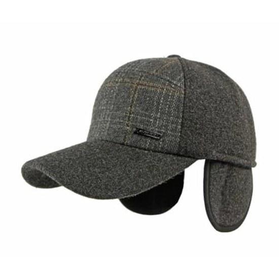 Lovechic Cap Mens Large Size 58-62cm Ear Flaps 2WAY Cold Weather Lined Thick Autumn Winter Adjustable
