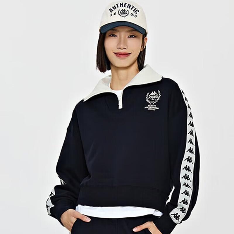 Kappa Women s Sorona Knit Pullover Sweatshirt S
